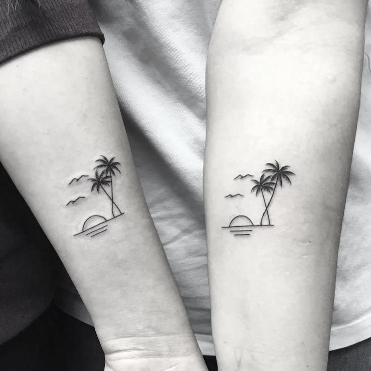 Tatuajes de palmeras