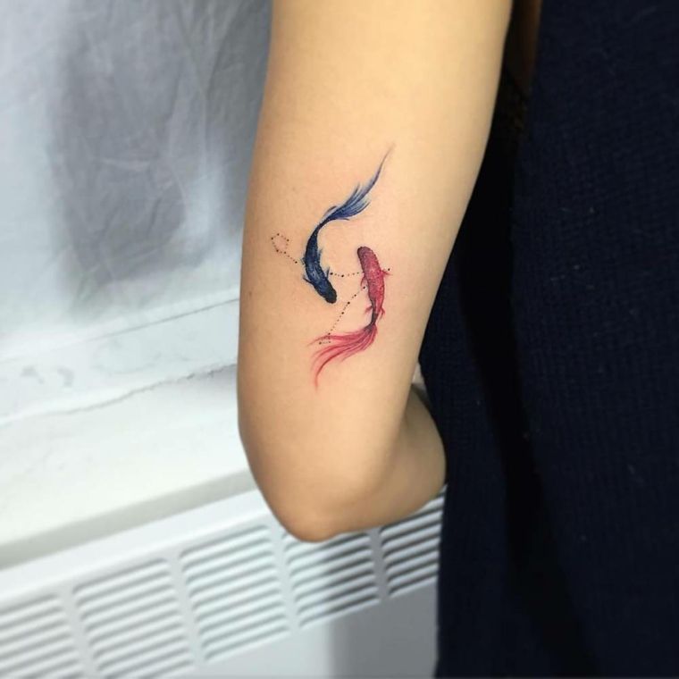 Tattoos of piscis 9