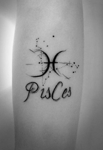 Tattoos of piscis 14