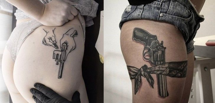 Tattoos of pistolas 2
