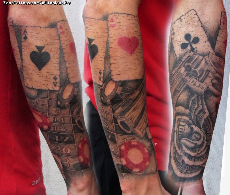 Tattoos of pistolas 11