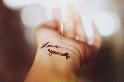Tattoos of quererse a uno mismo 2