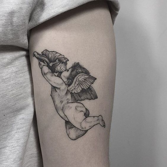 Tattoos of querubines para hombres 5