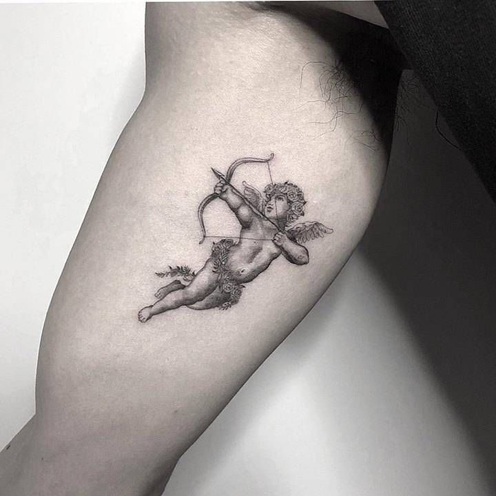 Tattoos of querubines para hombres 6