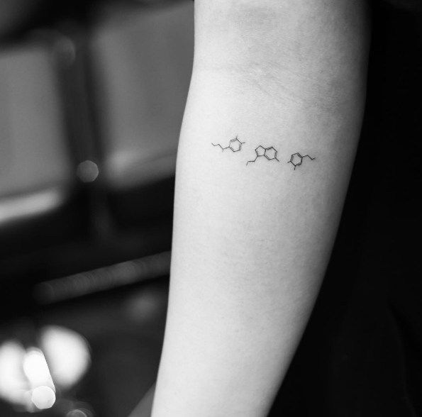 Tatouages de quimica 2