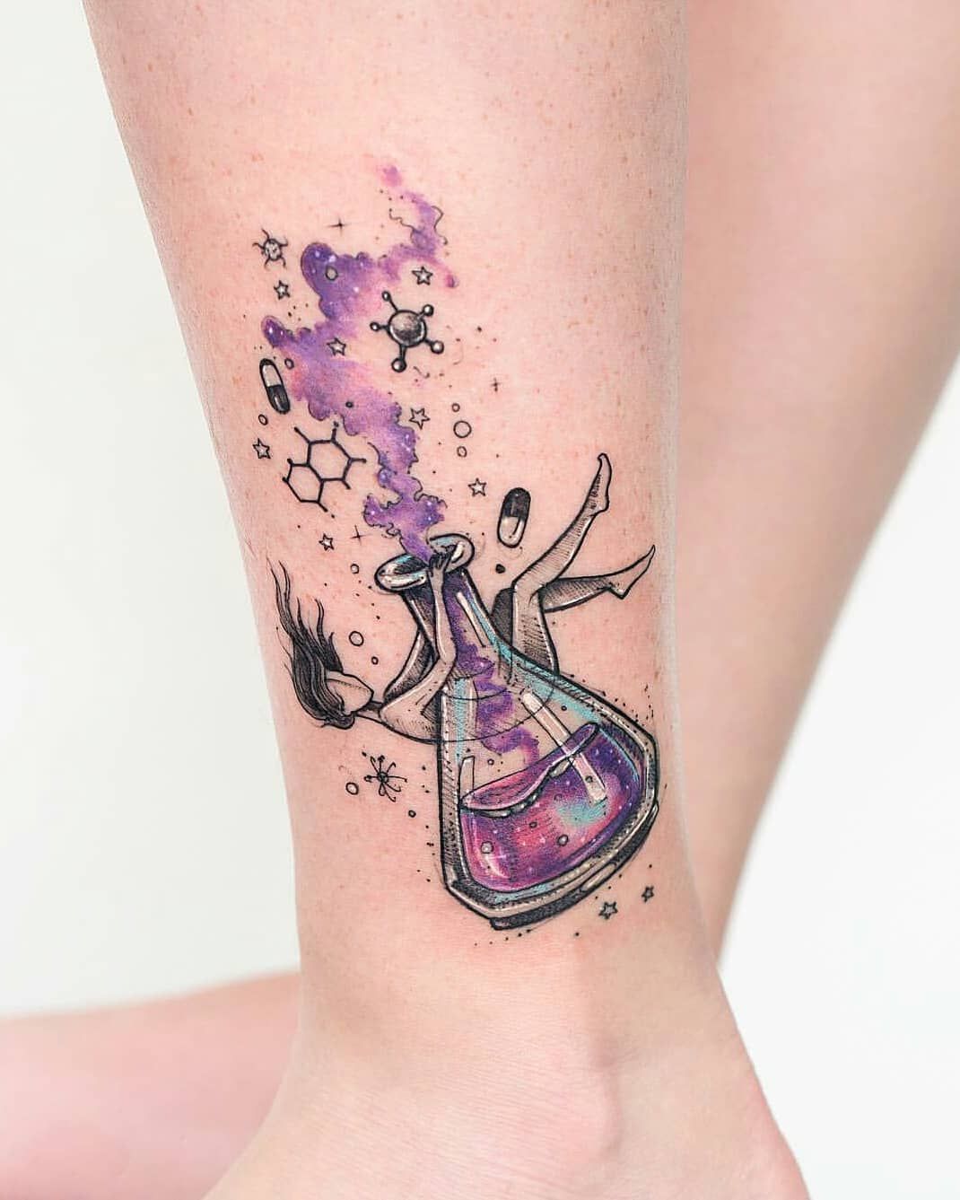 Tatouages de quimica 7
