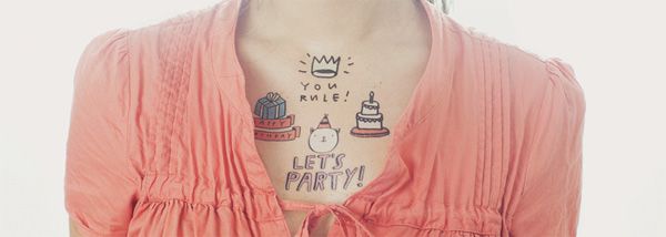 Tatouages de quita y pon personalizados 8