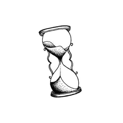 Tatuajes de relojes de arena