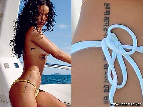 Tattoos von rihanna 6