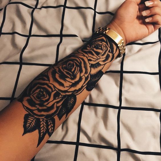 Tatuajes de rosas 5
