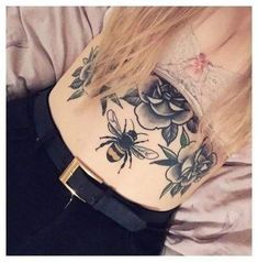 Tatuaggi di rosas en el pecho 58