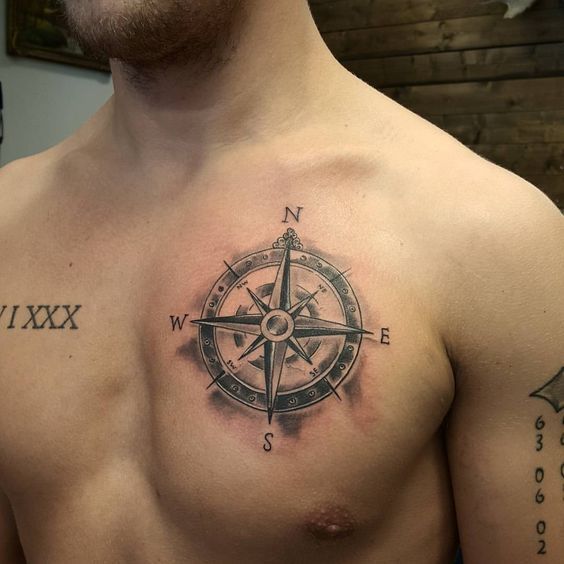 Tatuaggi di rosas en el pecho 37