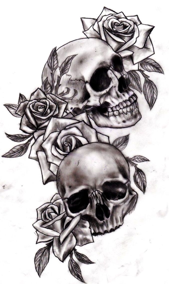 Tatuajes de rosas en el pecho