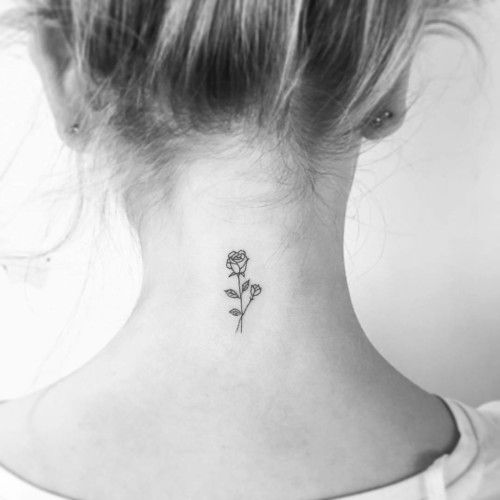 Tattoos of rosas en la espalda 7