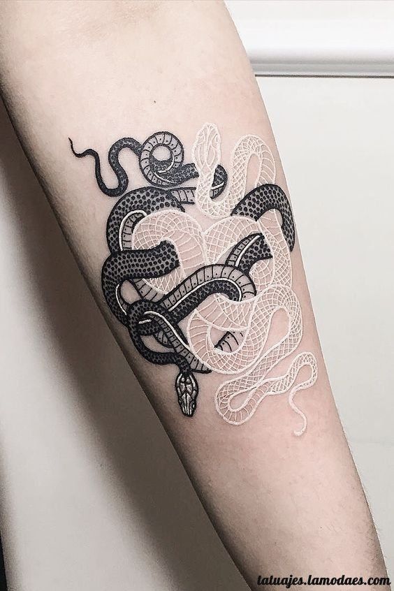 Tatuaggi di serpiente en el brazo 2