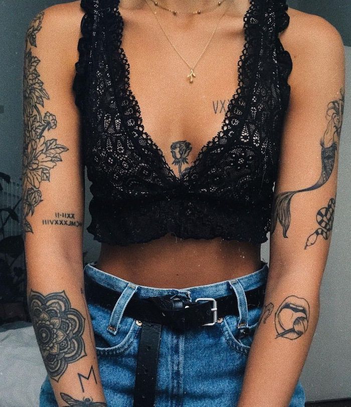 Tatuaggi di serpiente en el brazo 14