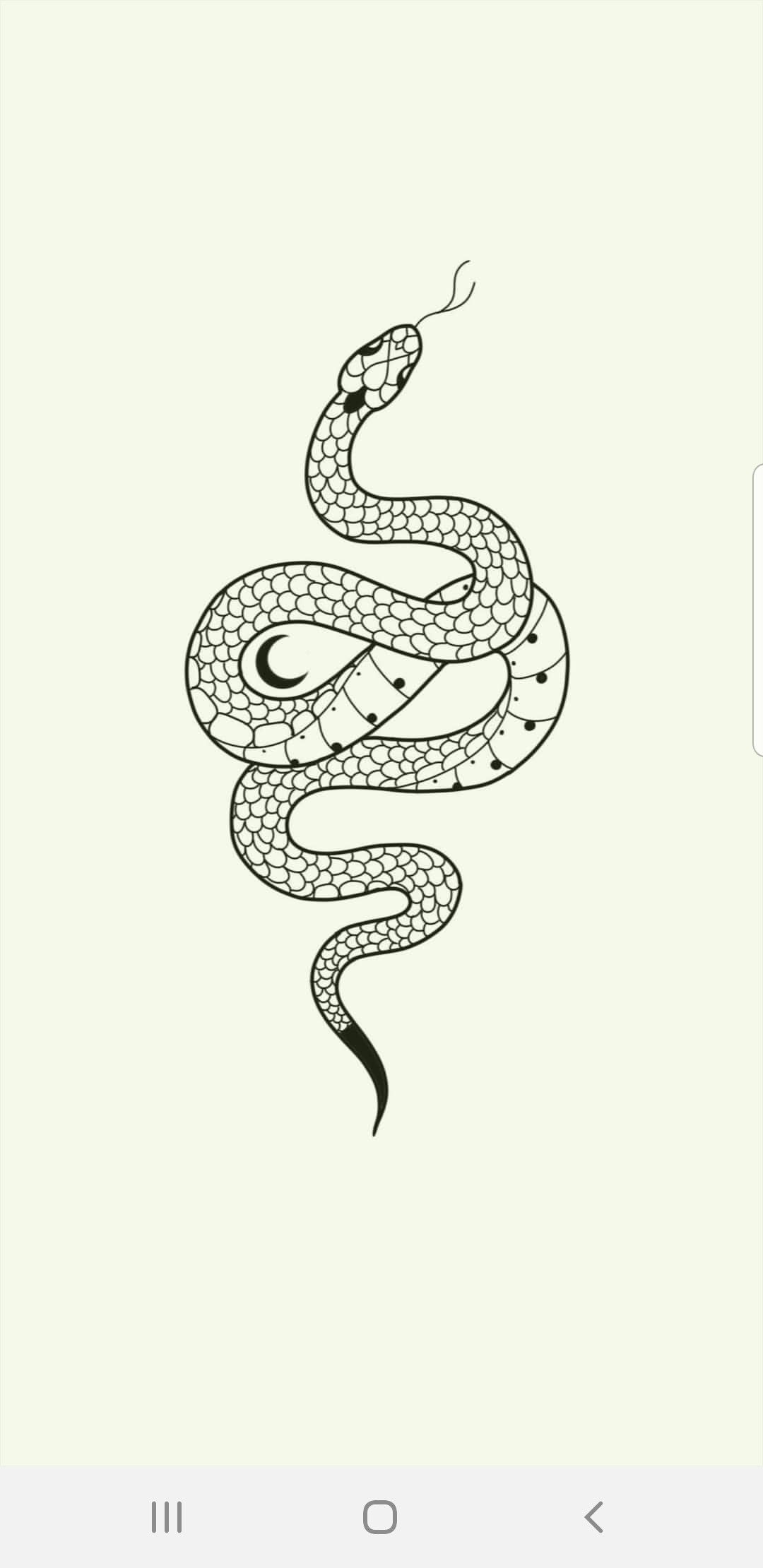 Tattoos of serpientes 36