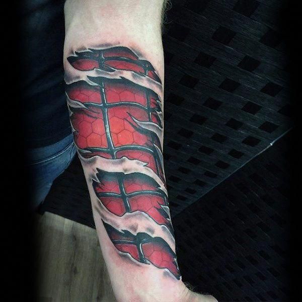Tattoos of spiderman 7