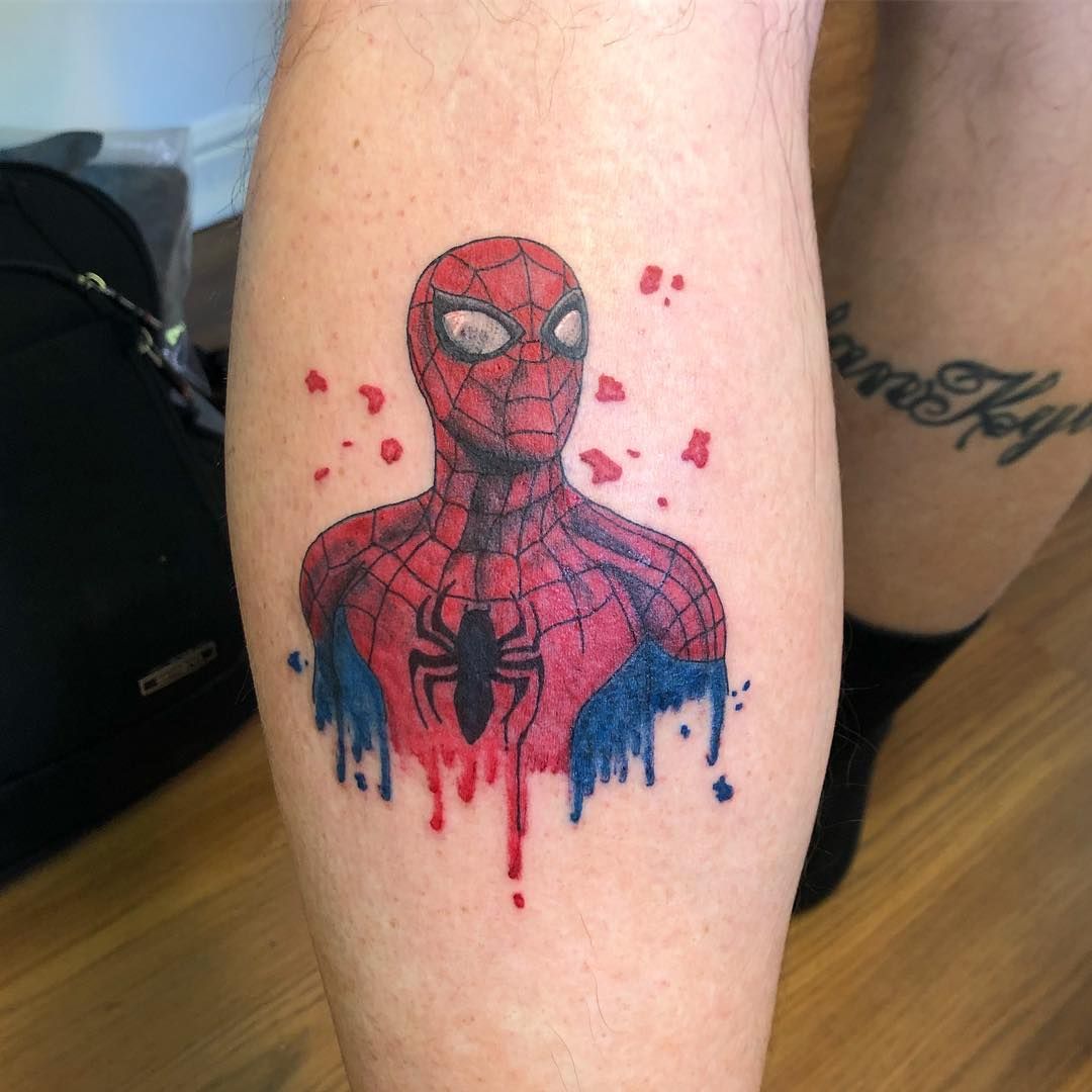 Tattoos of spiderman 3