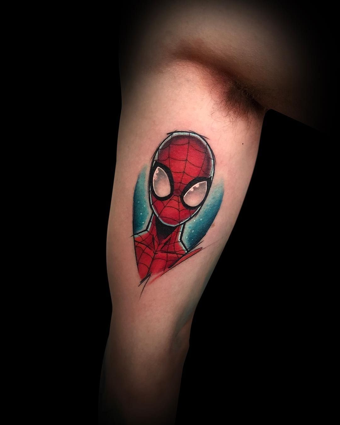 Tattoos of spiderman 6