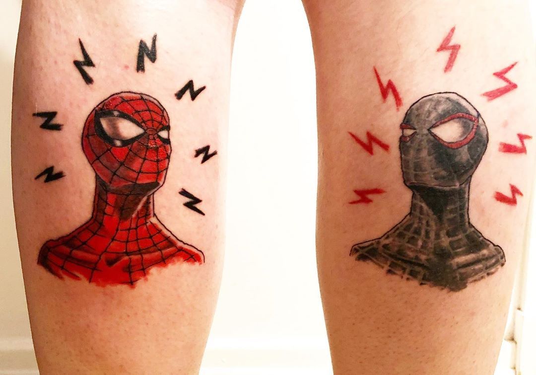 Tattoos of spiderman 4