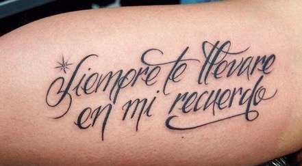 Tatouages de tatuajes nombres de papa y mama