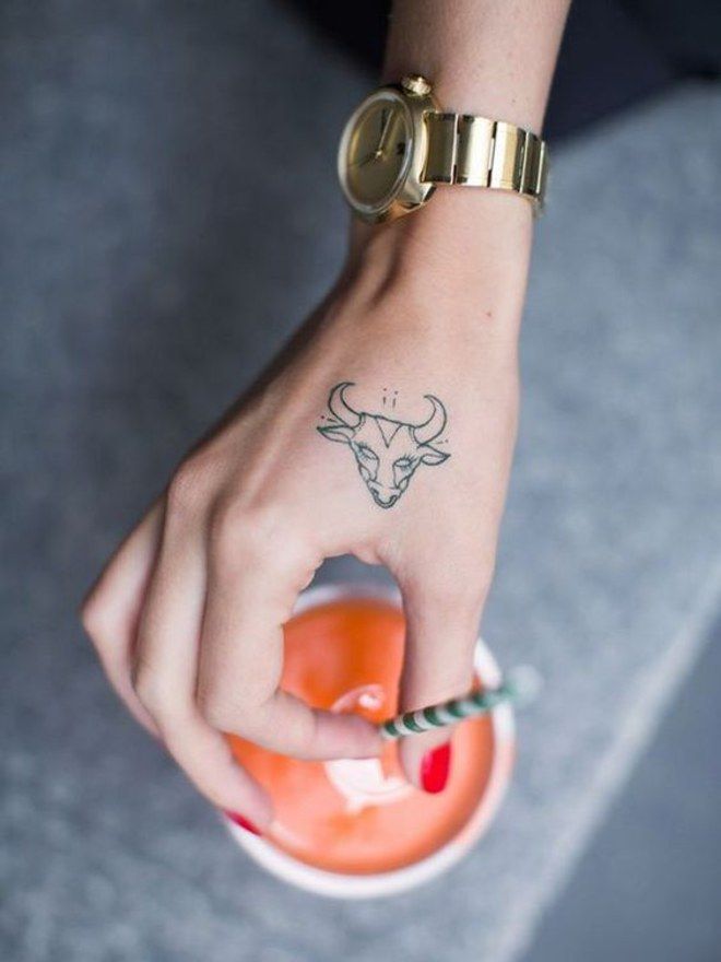 Tatuaggi di tauro 11