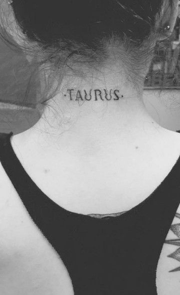 Tatuaggi di tauro 7