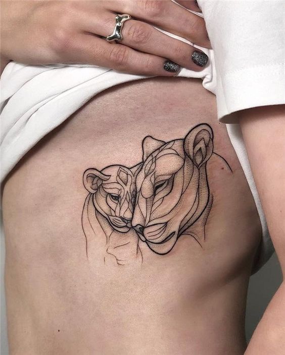 Tattoos of tigres 33