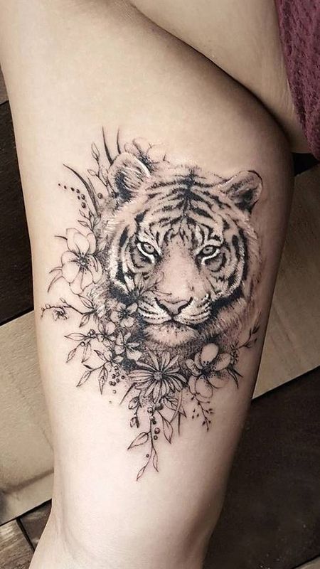 Tattoos of tigres 4