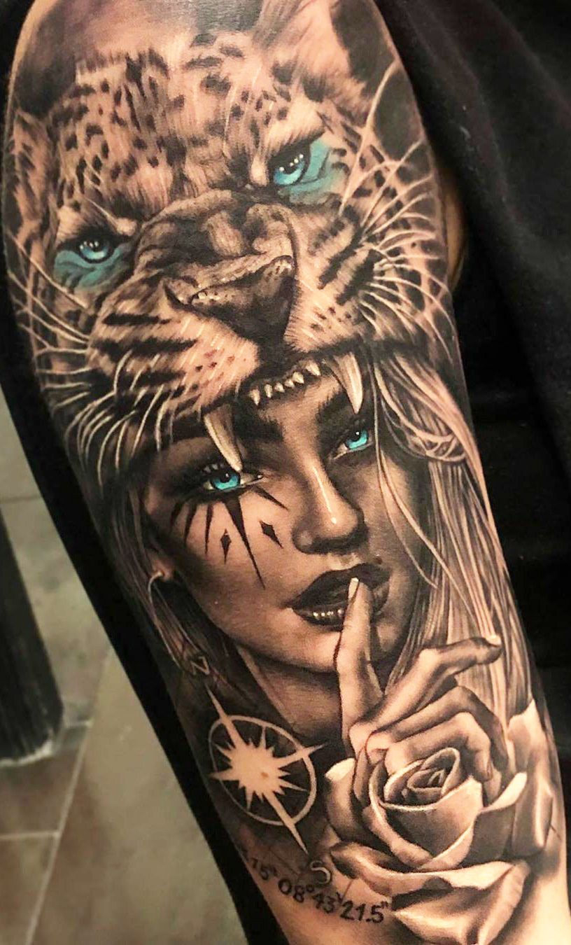 Tattoos of tigres 21