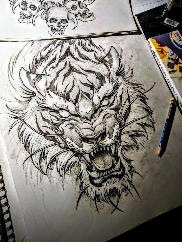 Tattoos of tigres 2