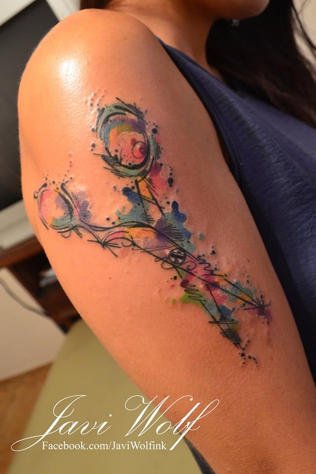 Tatuajes de tijeras 54