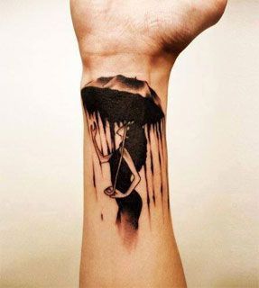Tatuajes de tras de la oreja 26