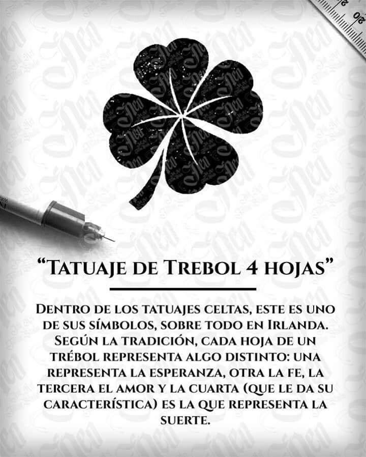 Tatuajes de treboles 8