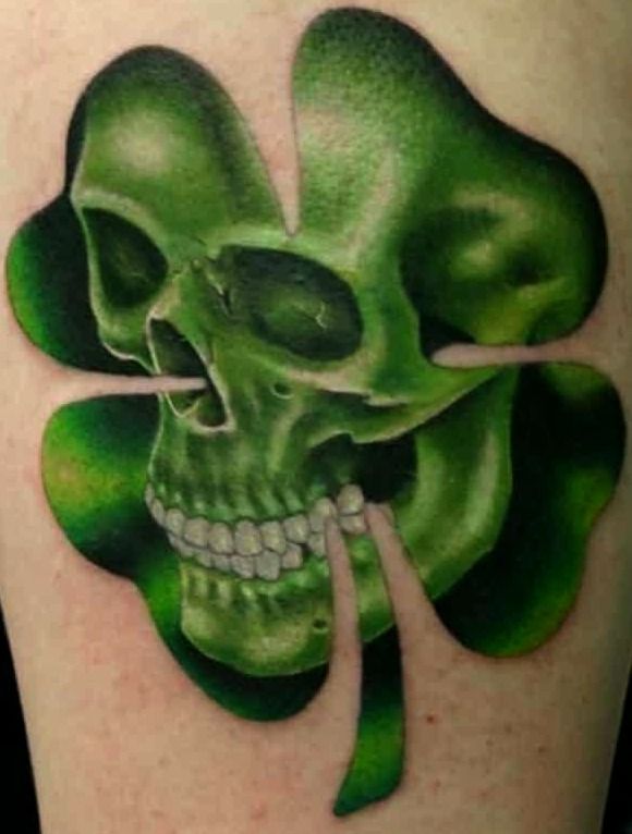 Tatuajes de treboles 16