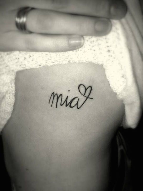 Tatouages de tres nombres 3