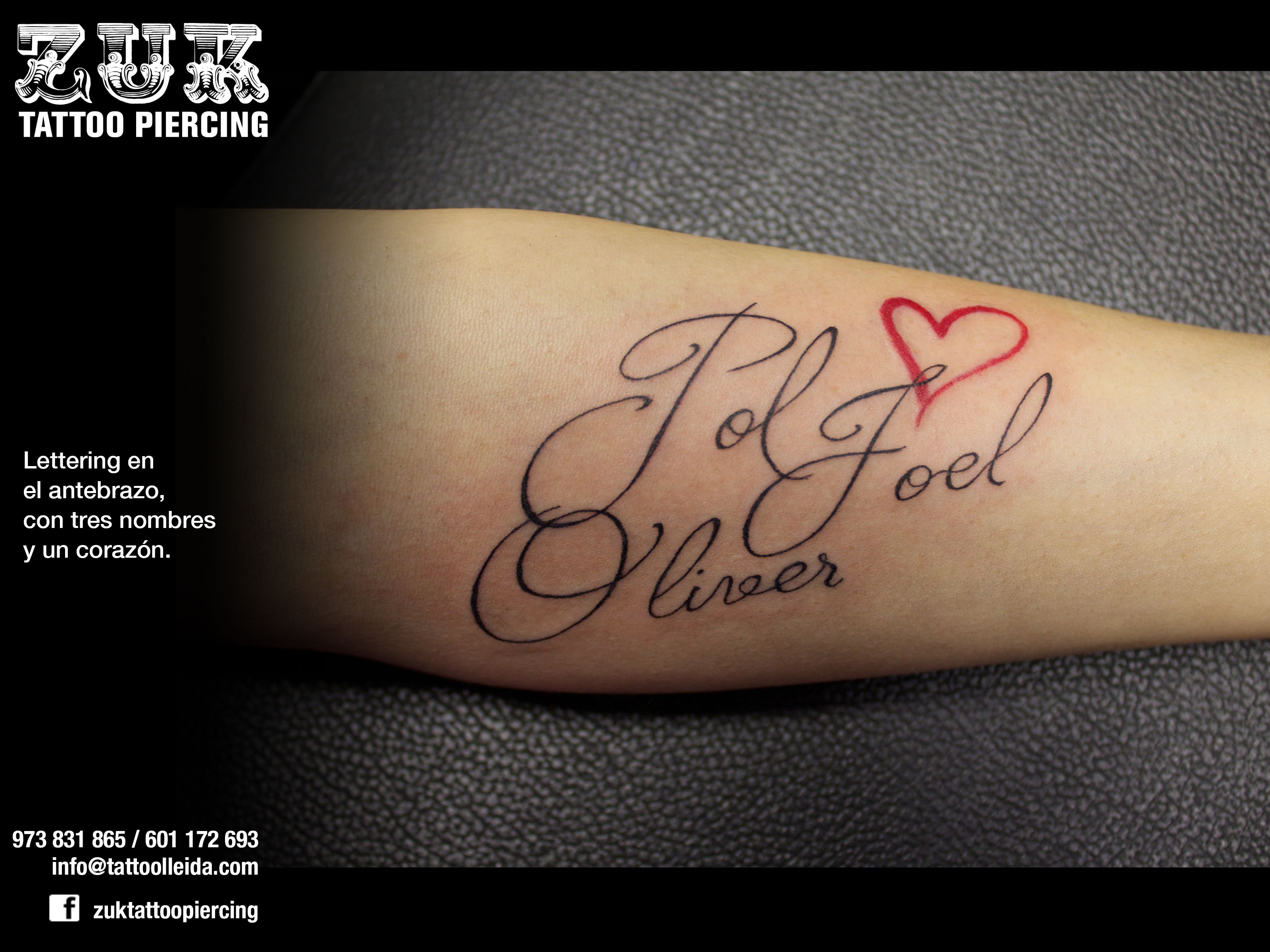 Tatouages de tres nombres 62