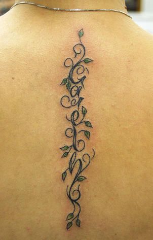 Tattoos of tres nombres en el brazo 43