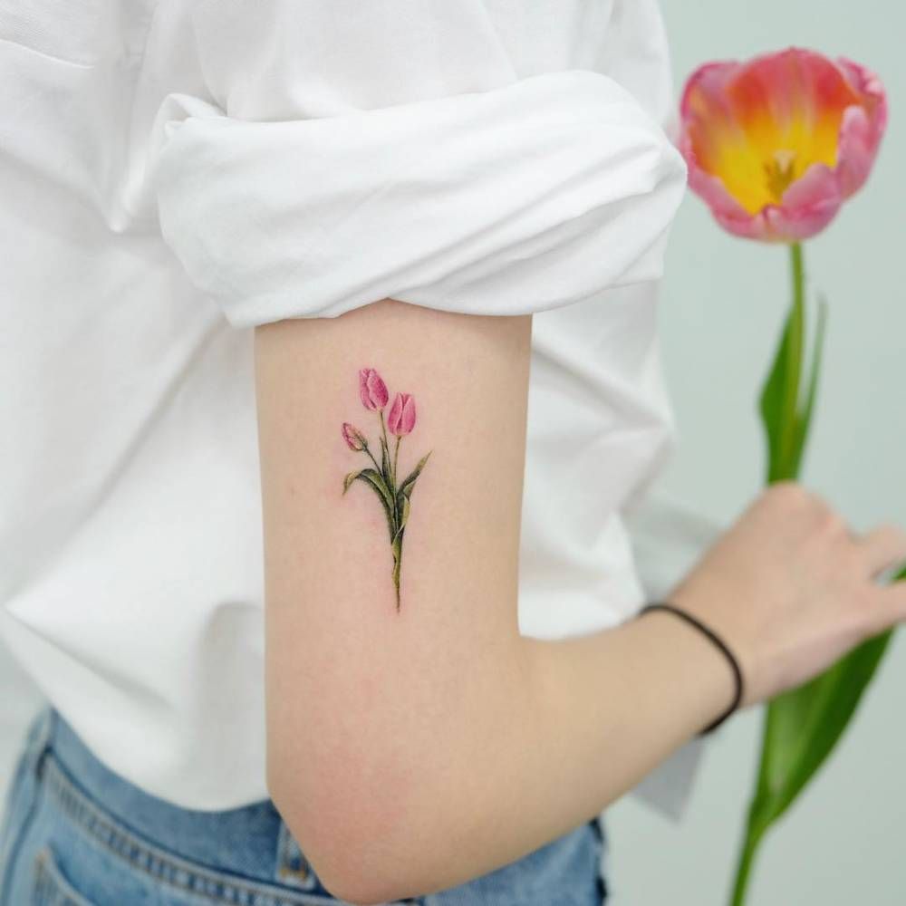 Tatuajes de tulipanes 5