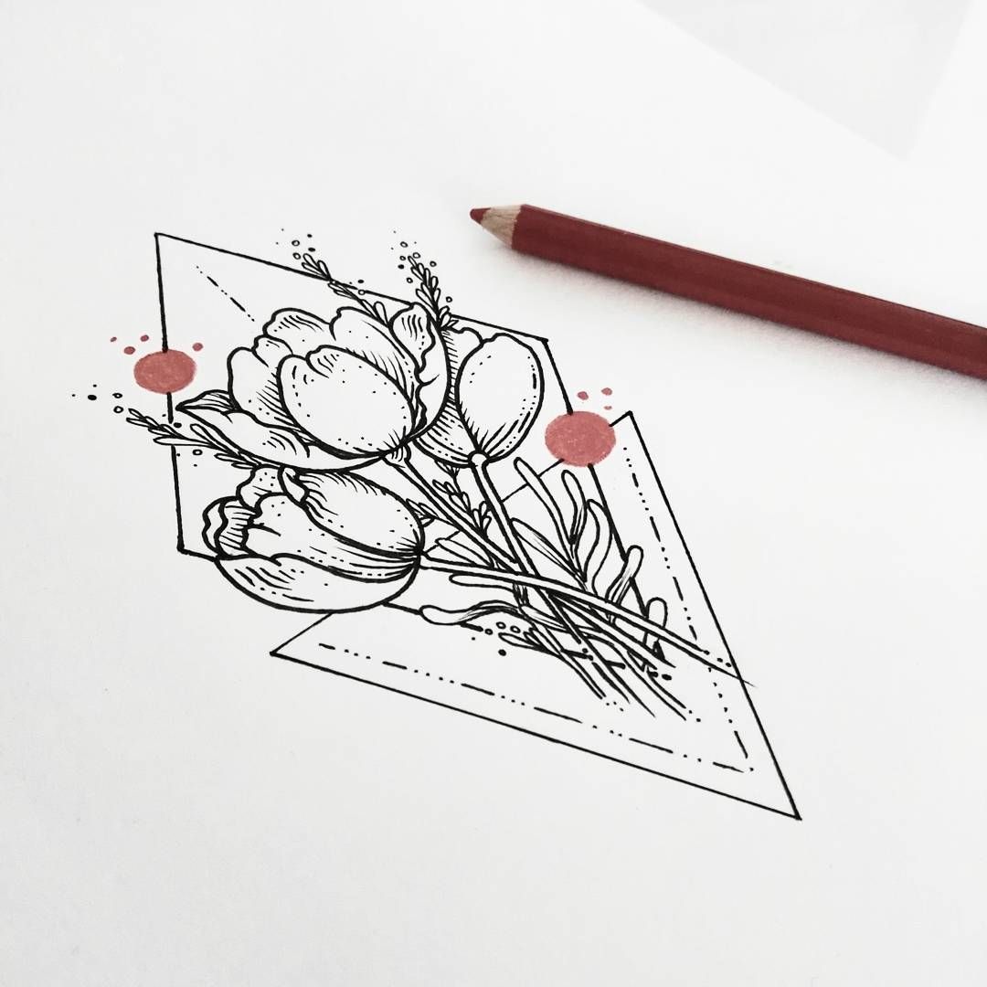 Tatuajes de tulipanes 9