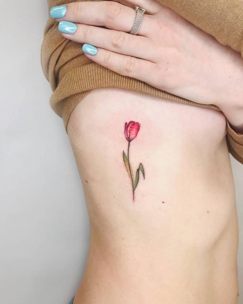 Tatuajes de tulipanes 3