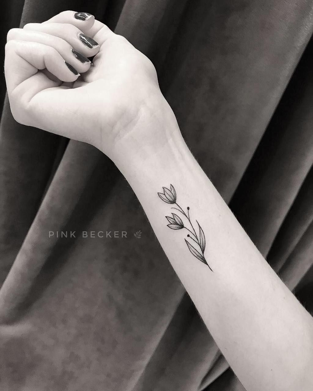 Tatuajes de tulipanes 15