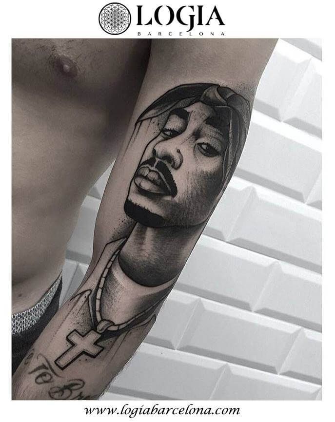Tattoos of tupac 8
