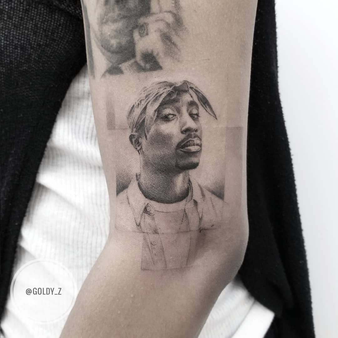 Tattoos of tupac 47