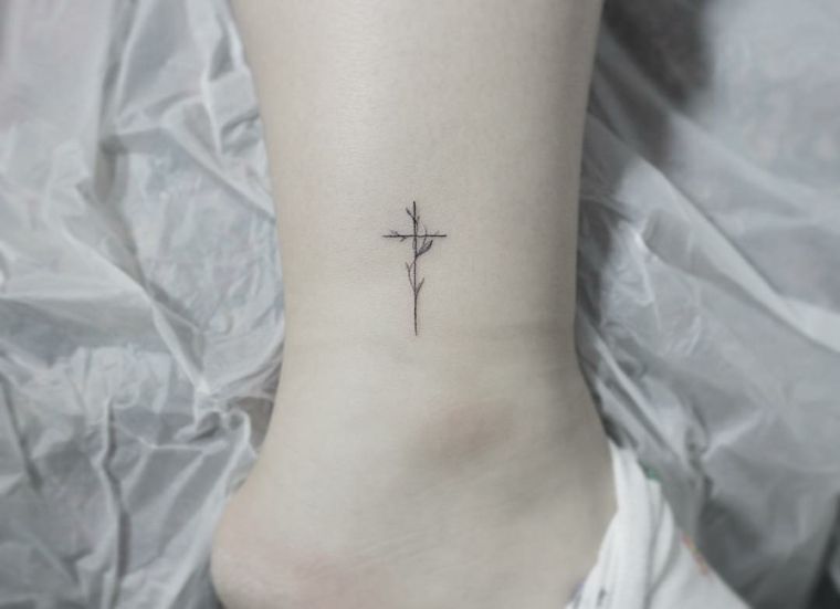 Tattoos von una cruz 4