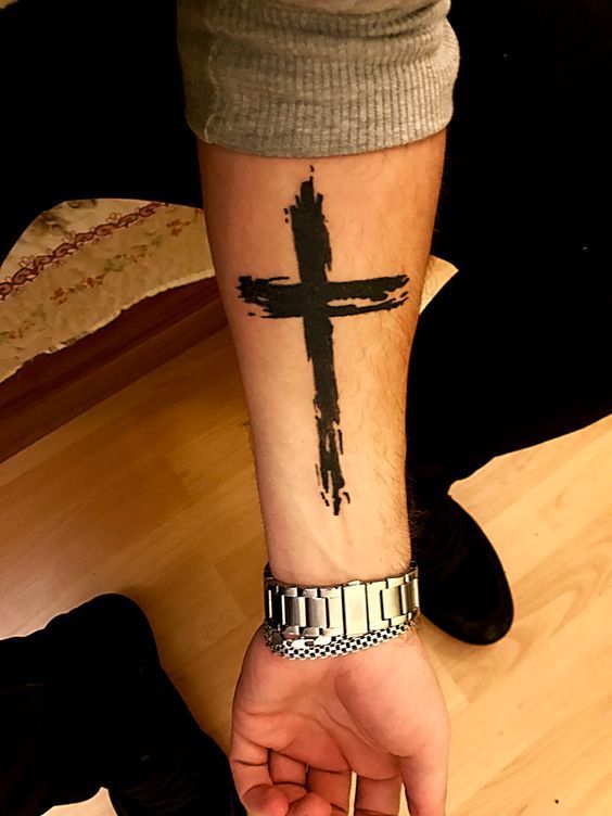 Tattoos von una cruz 19