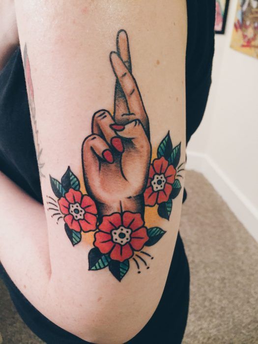 Tattoos von una cruz 55