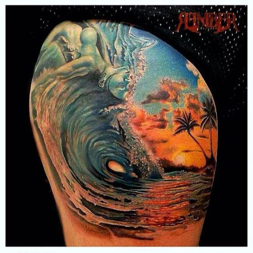 Tatuajes de una ola