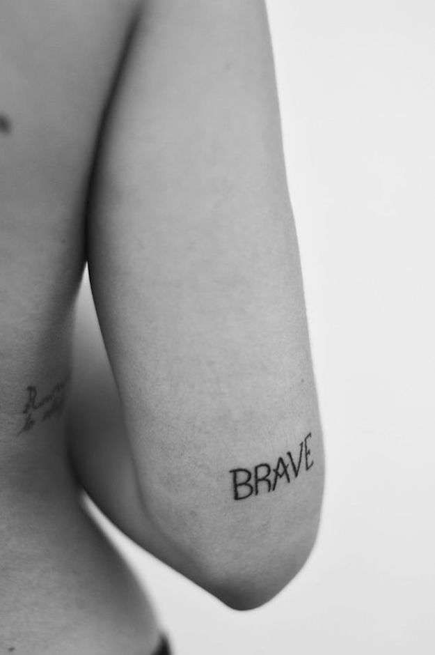 Tatuajes de una palabra